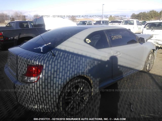 JTKJF5C75C3030891 - 2012 TOYOTA SCION TC ვერცხლისფერი ფოტო 4