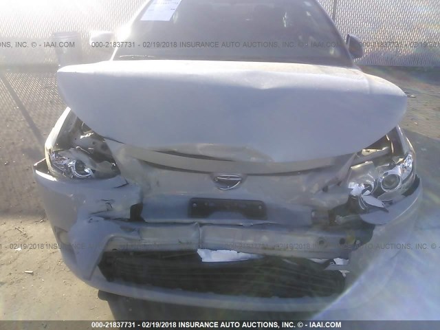JTKJF5C75C3030891 - 2012 TOYOTA SCION TC ვერცხლისფერი ფოტო 6