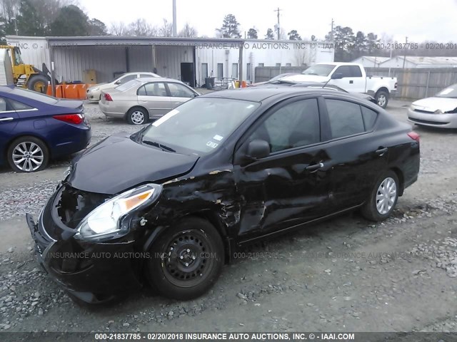 3N1CN7AP4FL895316 - 2015 NISSAN VERSA S/S PLUS/SV/SL BLACK photo 2