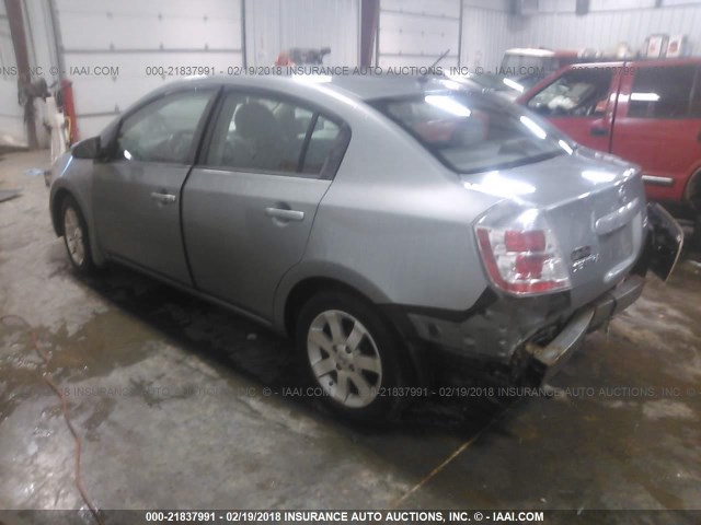 3N1AB61E57L626588 - 2007 NISSAN SENTRA 2.0/2.0S/2.0SL SILVER photo 3