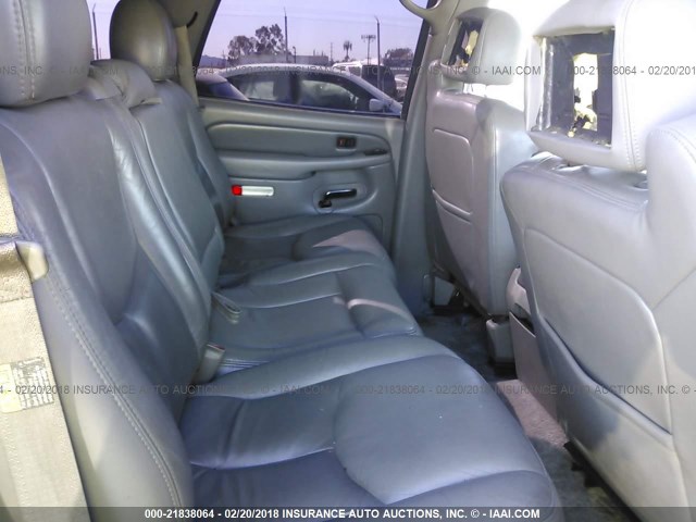 1GKEK63U03J162814 - 2003 GMC YUKON DENALI BLACK photo 8