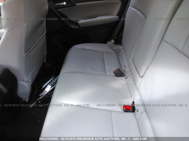 JF2SJAHCXEH452252 - 2014 SUBARU FORESTER 2.5I LIMITED WHITE photo 8