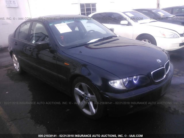WBAAZ33485KW77817 - 2005 BMW 325 IS SULEV BLACK photo 1