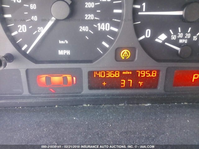 WBAAZ33485KW77817 - 2005 BMW 325 IS SULEV BLACK photo 7