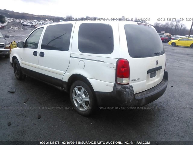 5GZDV03L45D167923 - 2005 SATURN RELAY 2 白色 照片 3