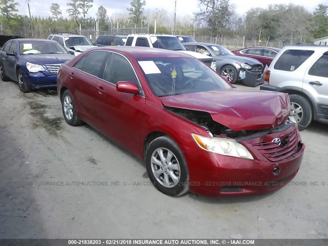 4T1BE46KX9U321278 - 2009 TOYOTA CAMRY SE/LE/XLE RED photo 1