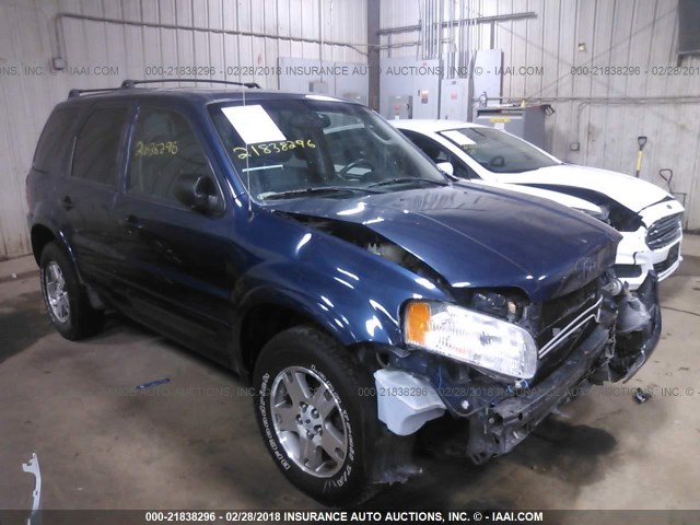 1FMCU94113KA32338 - 2003 FORD ESCAPE LIMITED Dark Blue photo 1