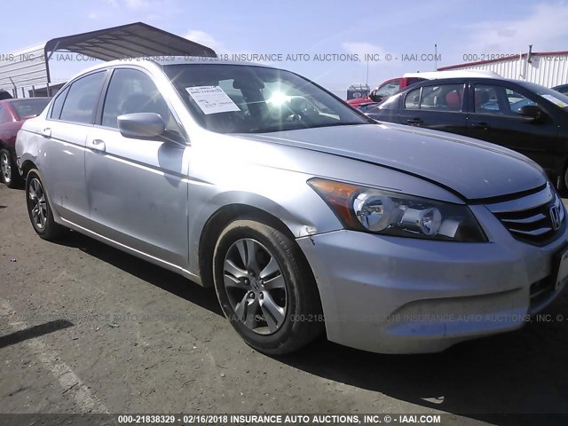 1HGCP2F4XCA069969 - 2012 HONDA ACCORD LXP SILVER photo 1