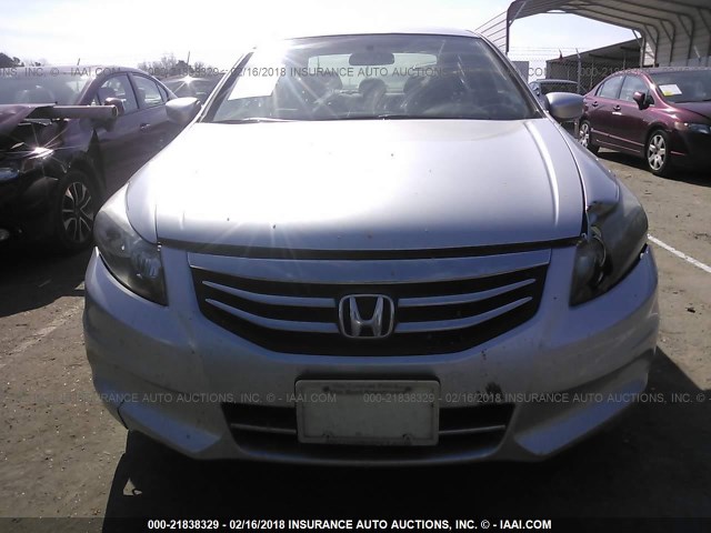 1HGCP2F4XCA069969 - 2012 HONDA ACCORD LXP SILVER photo 6