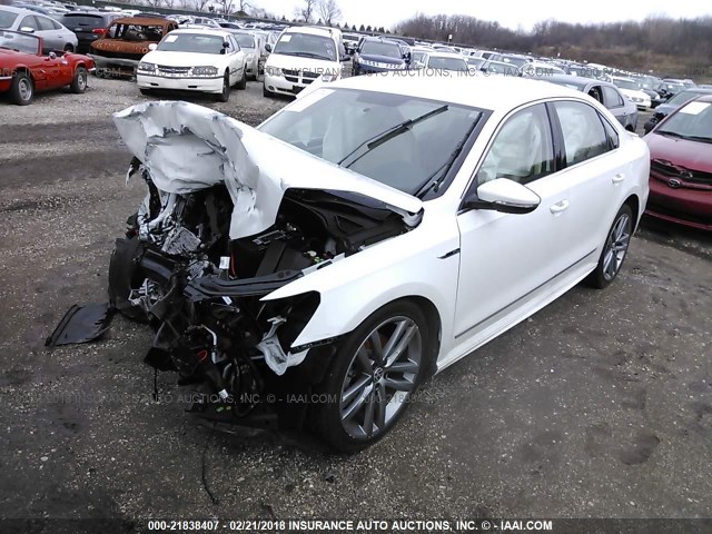1VWDT7A34HC007289 - 2017 VOLKSWAGEN PASSAT R-LINE Ağ foto 2