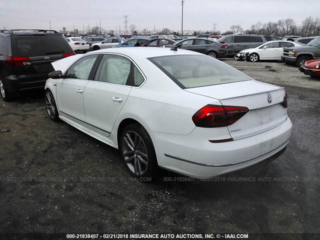 1VWDT7A34HC007289 - 2017 VOLKSWAGEN PASSAT R-LINE Ağ foto 3