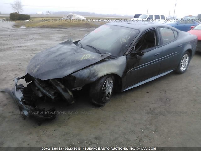 2G2WR554571224151 - 2007 PONTIAC GRAND PRIX GT BLUE photo 2