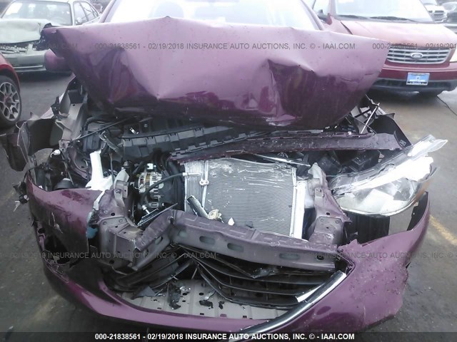 ML32F3FJ5HHF19640 - 2017 MITSUBISHI MIRAGE G4 ES ბურგუნდია ფოტო 6