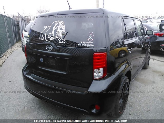 JTLZE4FE2DJ033685 - 2013 TOYOTA SCION XB შავი ფოტო 4