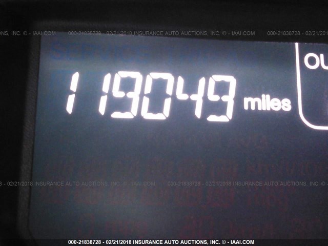 5FNRL5H63CB147505 - 2012 HONDA ODYSSEY EXL ნაცრისფერი ფოტო 7