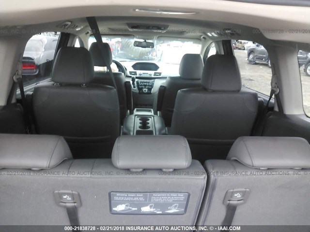 5FNRL5H63CB147505 - 2012 HONDA ODYSSEY EXL ნაცრისფერი ფოტო 8