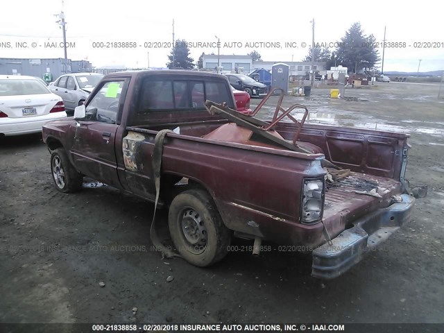 JT4RN50R1G0127192 - 1986 TOYOTA PICKUP 1/2 TON RN50 MAROON photo 3