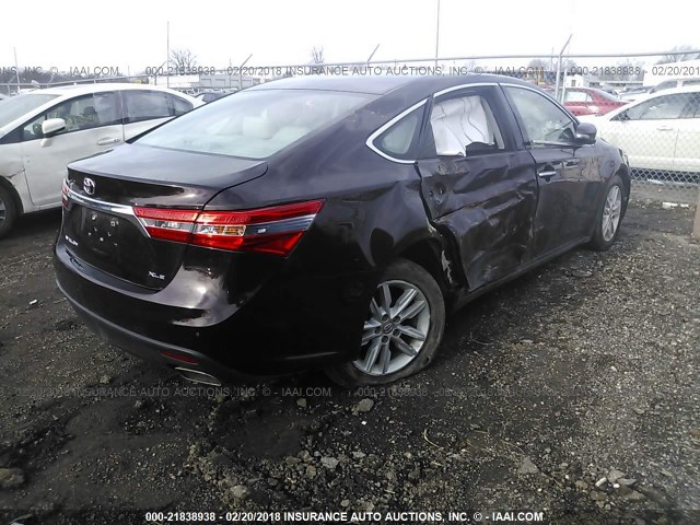 4T1BK1EB0DU013411 - 2013 TOYOTA AVALON PREMIUM/TOURING/LIMITED BEIGE photo 4