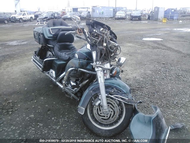 1HD1FCW192Y627755 - 2002 HARLEY-DAVIDSON FLHTCUI Жасыл фото 1