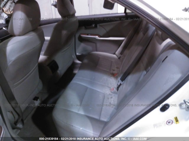 4T1BF1FK7CU598120 - 2012 TOYOTA CAMRY SE/LE/XLE 白色 照片 8