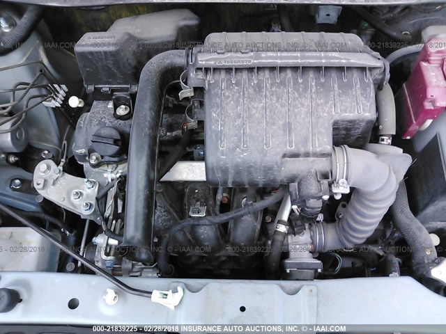 ML32F3FJ5HHF06189 - 2017 MITSUBISHI MIRAGE G4 ES ლურჯი ფოტო 10