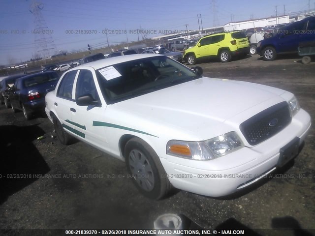 2FABP7BV9AX129787 - 2010 FORD CROWN VICTORIA POLICE INTERCEPTOR WHITE photo 1