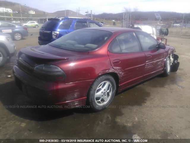 1G2WP52K53F152671 - 2003 PONTIAC GRAND PRIX GT MAROON photo 4