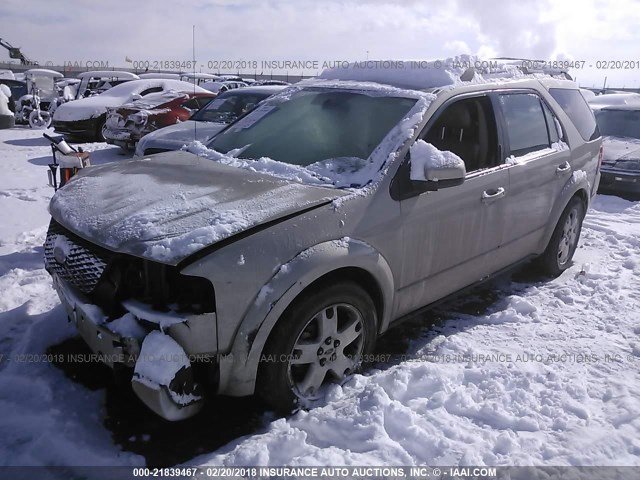 1FMZK06145GA14625 - 2005 FORD FREESTYLE LIMITED TAN photo 2