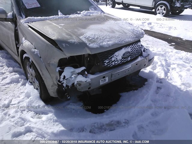 1FMZK06145GA14625 - 2005 FORD FREESTYLE LIMITED TAN photo 6