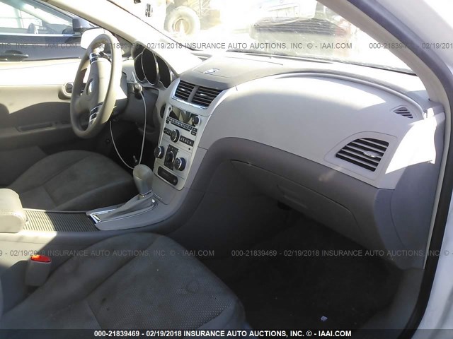 1G1ZH57BX9F147482 - 2009 CHEVROLET MALIBU 1LT 白色 照片 5