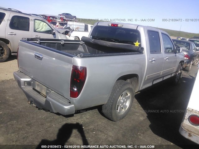 1GCDSCD92A8109620 - 2010 CHEVROLET COLORADO LT SILVER photo 4