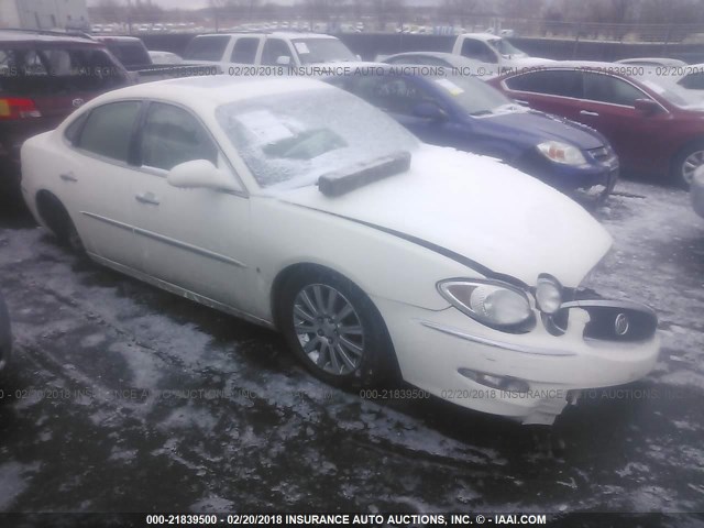 2G4WE587471200447 - 2007 BUICK LACROSSE CXS WHITE photo 1