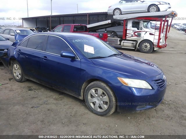 4T1BE46K78U226336 - 2008 TOYOTA CAMRY CE/LE/XLE/SE BLUE photo 1