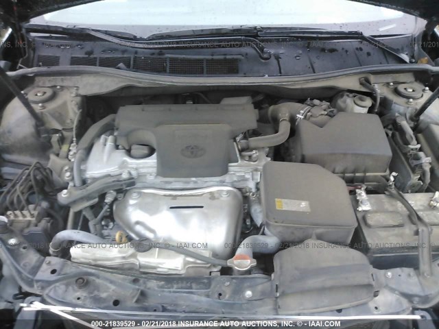 4T1BF1FK9GU189526 - 2016 TOYOTA CAMRY LE/XLE/SE/XSE BLUE photo 10