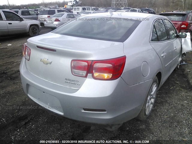 1G11C5SA0DF182860 - 2013 CHEVROLET MALIBU 1LT 银色 照片 4