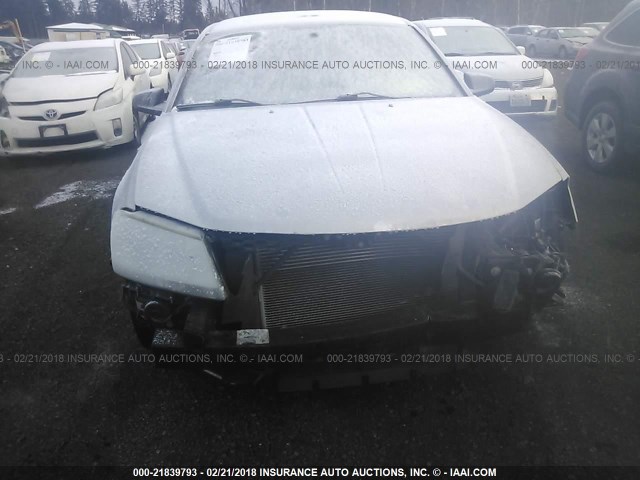 1B3BD4FB6BN534088 - 2011 DODGE AVENGER EXPRESS 银色 照片 6