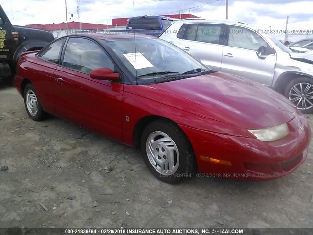 1G8ZH1278WZ291913 - 1998 SATURN SC2 RED photo 1