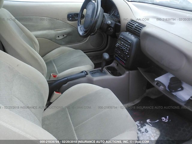1G8ZH1278WZ291913 - 1998 SATURN SC2 RED photo 5