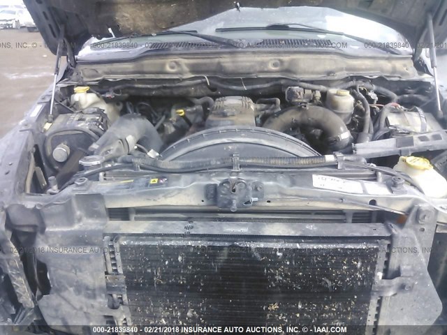 3D7KS28C26G102472 - 2006 DODGE RAM 2500 ST/SLT/LARAMIE ნაცრისფერი ფოტო 10