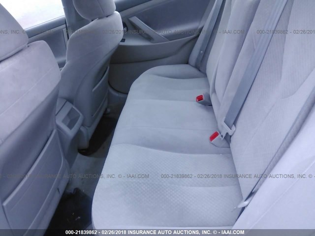 4T1BE46K29U912009 - 2009 TOYOTA CAMRY SE/LE/XLE WHITE photo 8