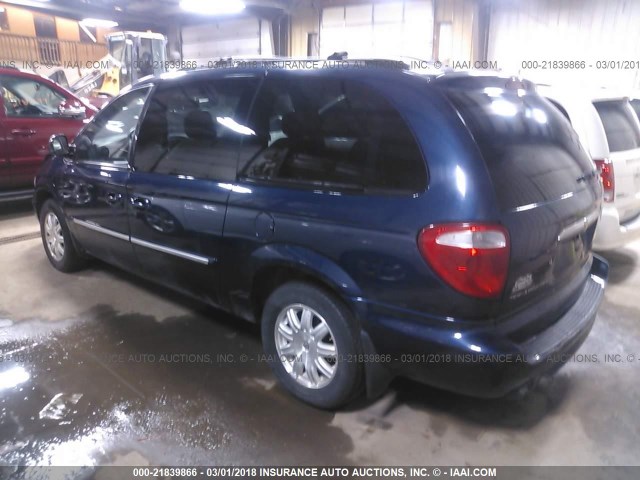 2A8GP54L56R775011 - 2006 CHRYSLER TOWN & COUNTRY TOURING BLUE photo 3