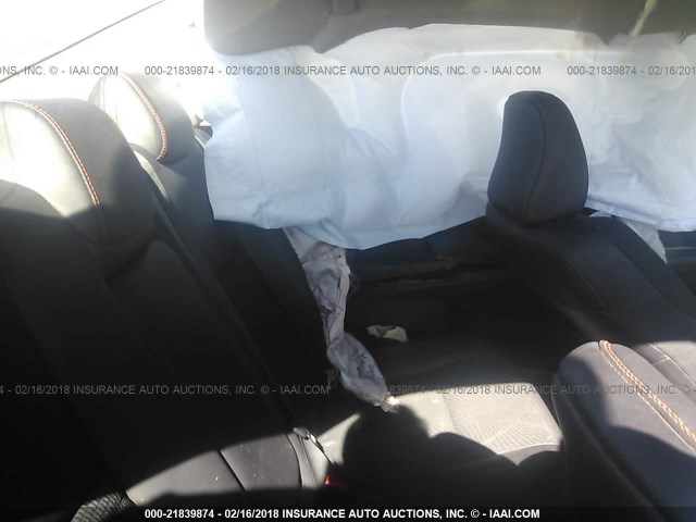 4T1BF1FK1HU814292 - 2017 TOYOTA CAMRY LE/XLE/SE/XSE RED photo 8