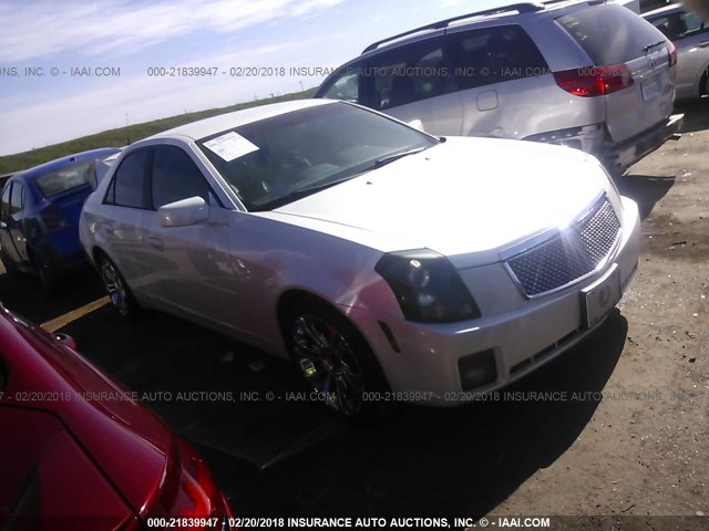 1G6DM57N930153178 - 2003 CADILLAC CTS WHITE photo 1