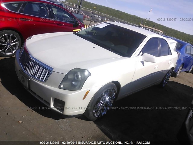 1G6DM57N930153178 - 2003 CADILLAC CTS WHITE photo 2