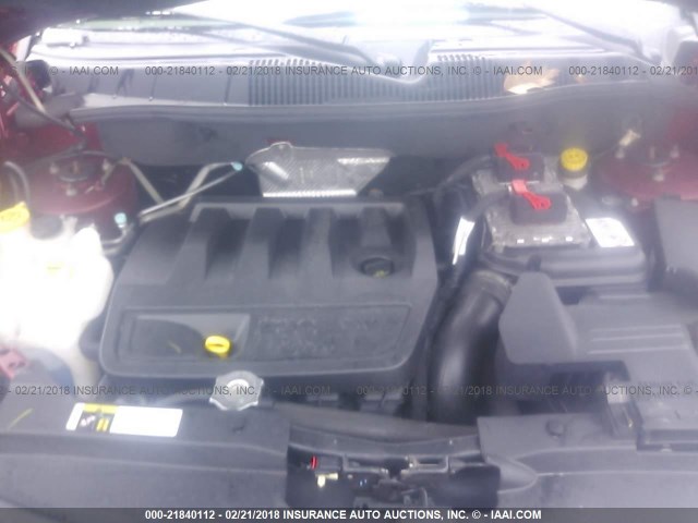 1C4NJDEB4GD756518 - 2016 JEEP COMPASS LATITUDE 红色 照片 10