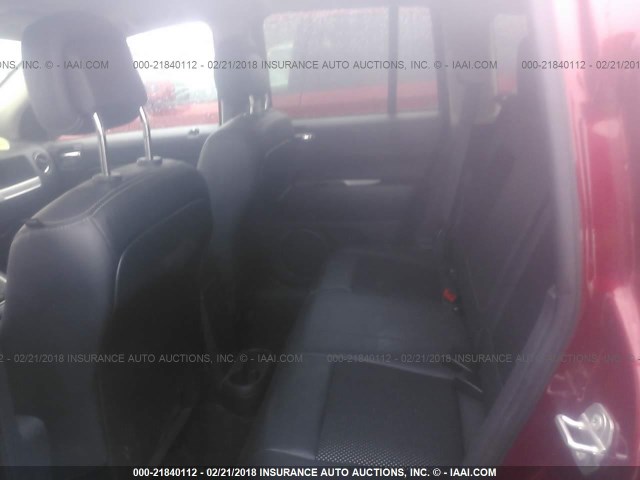 1C4NJDEB4GD756518 - 2016 JEEP COMPASS LATITUDE 红色 照片 8