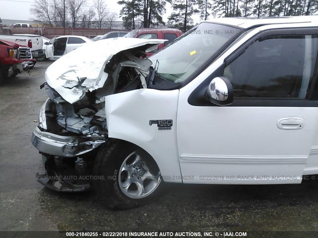 1FTRW07692KC07493 - 2002 FORD F150 SUPERCREW WHITE photo 6