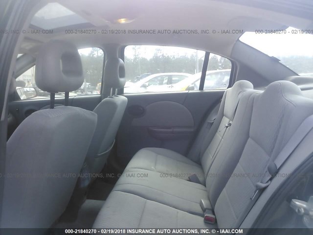 1G8AZ55F56Z127734 - 2006 SATURN ION LEVEL 2 Gümüş foto 8