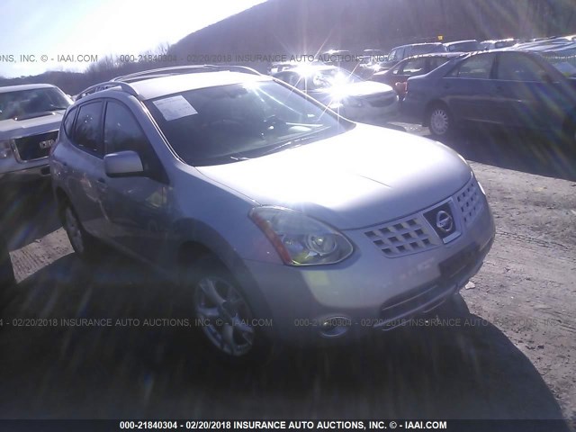 JN8AS58V48W119985 - 2008 NISSAN ROGUE S/SL SILVER photo 1