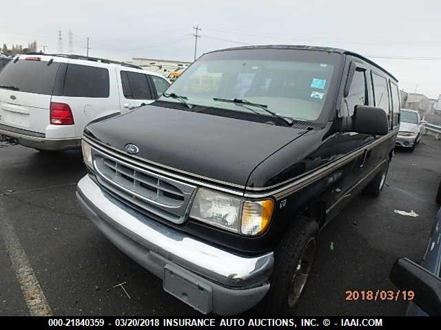 1FDRE1468WHC03334 - 1998 FORD ECONOLINE E150 VAN BROWN photo 2